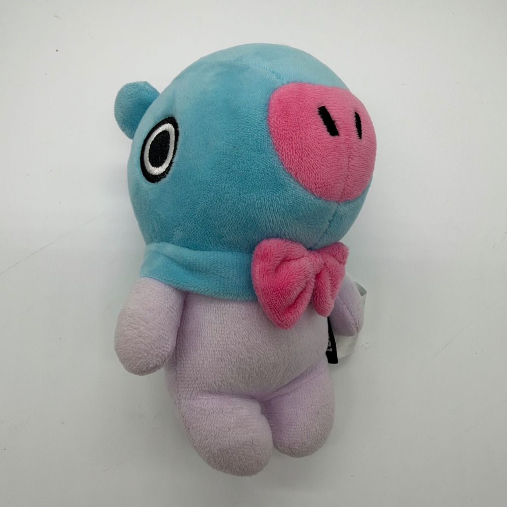 BT21 Mang Plush Line Friends BTS Character Blue Pink Lavender Stuffed Toy